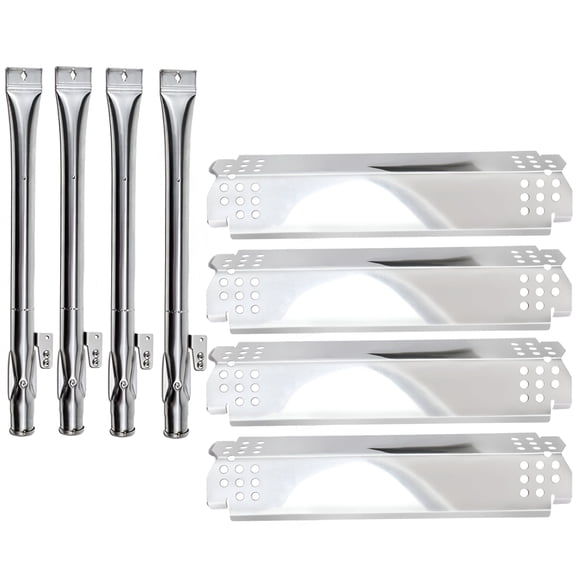 Replacement Parts for 4 Burner Gas Grill. Home Depot Nexgrill 4 Burner 720-0830H, 720-0830D, 720-0783E, 720-0830A Gas Grill, Includes 4 Grill Burner Tube, 4 Heat Plates Shield Tent