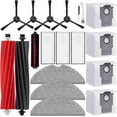 thumbnail image 1 of Replacement Parts Accessories Kit Compatible with Roborock S8 S8+ S8 Pro Ultra Robot Vacuum, 1 Set Main Brush, 4 HEPA Filters, 6 Side Brushes, 4 Mop Cloth Pads, 1 of 7