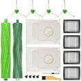 thumbnail image 1 of Replacement Parts Accessories for iRobot Roomba i7 i7+ j7 j7+ j8+ i1 i2 i3 i3+ i4 i4+ i6 i6+ i8 i8+ /Plus E5 E6 E7 Vacuum Cleaner, Multi-Surface Rubber Brushes Vacuum Filters Vacuum Bags Side Brushes, 1 of 9