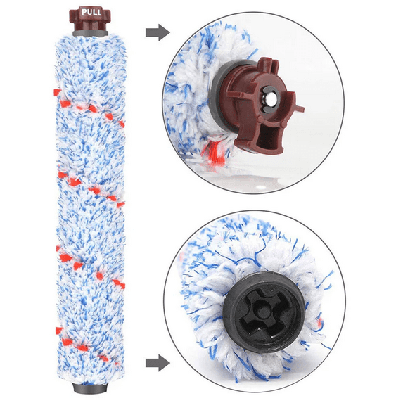 Replacement Parts for Bissell CrossWave PET PRO Vacuum Cleaner 1608683 160-8683 1608684, 3 Pack 1868 Pet Brush Rolls, 3 Pack 2460 Multi Surface Pet Pro Brush Rolls& 3 Pack 1866 Filters Accessories