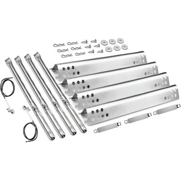 Replacement Parts for Charbroil Performance 475 4 Burner 463347017, 463361017, 463342119, 463347418, 463335517, G470-0004-w1, Heat Plate Tent Shield, Crossover Tube for Char-Broil 4 Burner Gas Grill