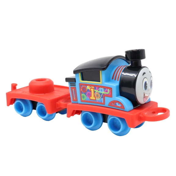 Replacement Parts for Collectible Fisher-Price Thomas & Friends My First Train Table Playset HXP49 - Replacement Thomas The Train Engine and Connecting Cargo Cart