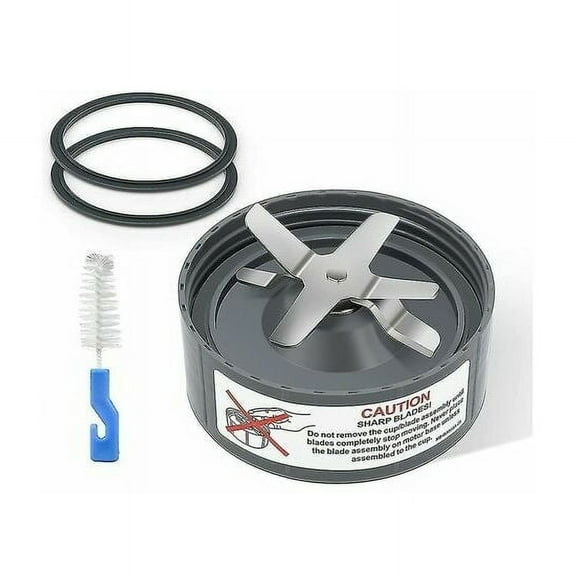 Replacement Parts for Compatible Nutribullet, Stainless Steel Extractor Blade with Perfect Seal, Food Grade Plastic for High Speed Blender 600W & 900W