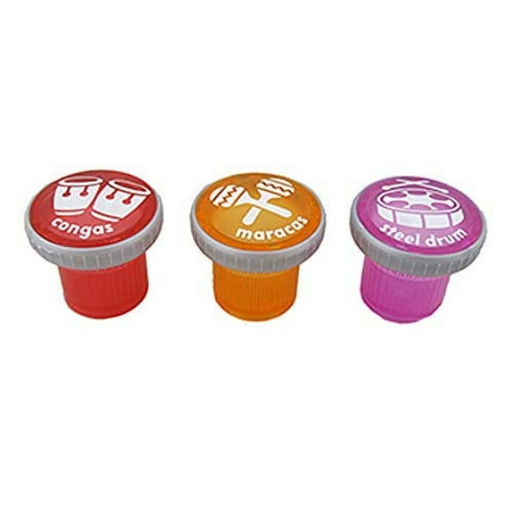 Replacement Parts for Fisher-Price's Child Development Toys - FXW98 ~ Think & Learn Rocktopus (with 15 Instruments) ~ Replacement World Pod Bag - Contents: Maracas, Congas and Steel Drums