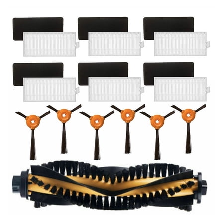 Replacement Parts For The Vacuum Cleaner Replacement Kit Fit For EcoVacs Deebot 500, Deebot 600, Deebot 601, Deebot 711