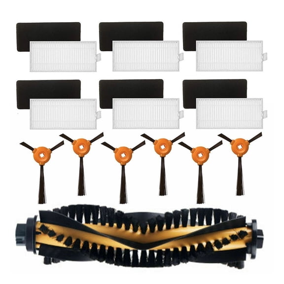 Replacement Parts For The Vacuum Cleaner Replacement Kit Fit For EcoVacs Deebot 500, Deebot 600, Deebot 601, Deebot 711