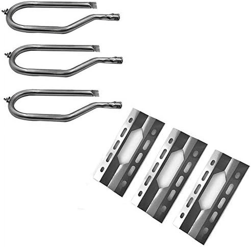 Grill Ersatzteile Set Für Costco Kirkland 720-0108 / Nexgrill – Edelstahl Rost, Heizplatte & Brenner, 3-teilig