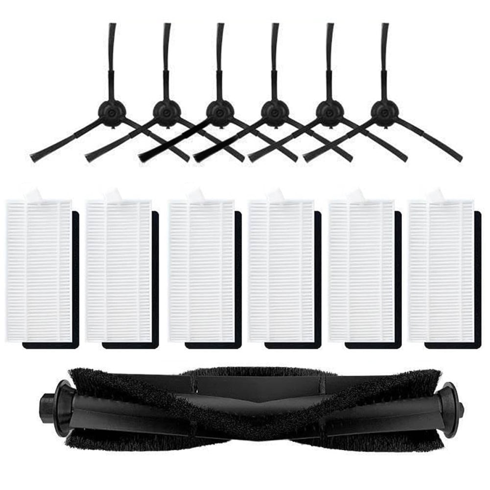 Kit Pièces Rechange Robot Aspirateur - Compatible Honiture Q6 Pro, Imou L11 Pro | Brosses, Filtres, Serpillères