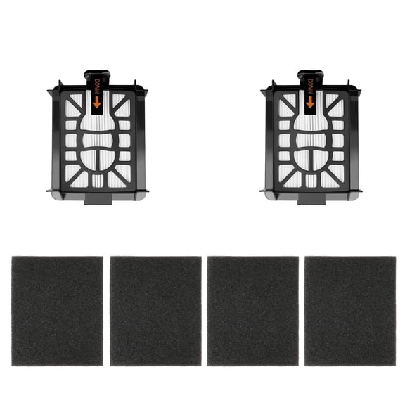 Replacement Parts for Shark AI AV2511AE AV2501S AV2610WA AV2501AE RV2502AE RV2610WA RV2520 AV2510 2-In-1 AI Ultra Robot Vacuum Cleaner Accessories Kits. Main Brush, HEPA Filter, Foam Filter,Side Brush