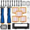 thumbnail image 1 of Replacement Parts for Shark AI AV2511AE AV2501S AV2610WA AV2501AE RV2502AE RV2610WA UR2500SR RV2520 AV2510 Accessories Kit :Main Roller Brush/Cover HEPA Filters Foam/Primary Filter Sweep Side Brushes, 1 of 9