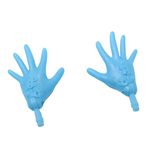 Replacement Parts for Collectible Monster High Frankie Stein School Dance DNX34 - Set of Replacement Hands - Left and Right - Blue