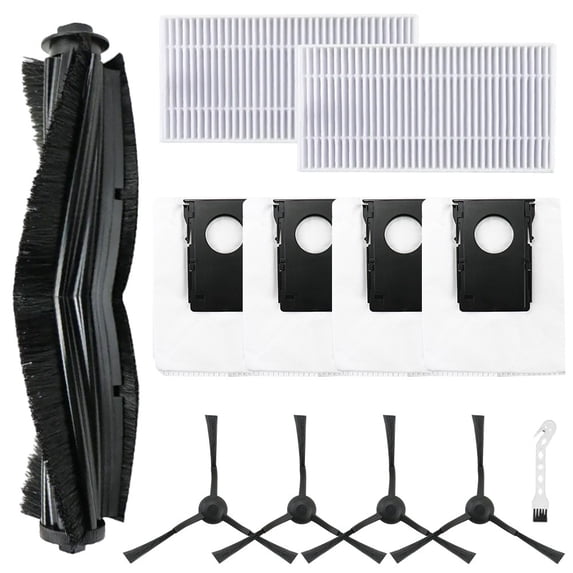 Kit Ricambi Per Aspirapolvere Eureka J20 E Midea W20 – Spazzole, Filtri E Sacchetti, 12 Pezzi