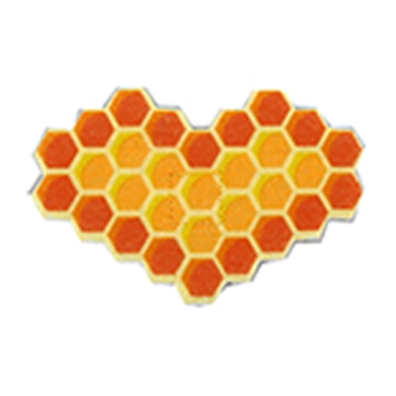 Replacement Parts for Fisher-Price Backyard Beekeeper Playset - GMN41 ~ Replacement Felt Heart Shaped Hive Honeycomb