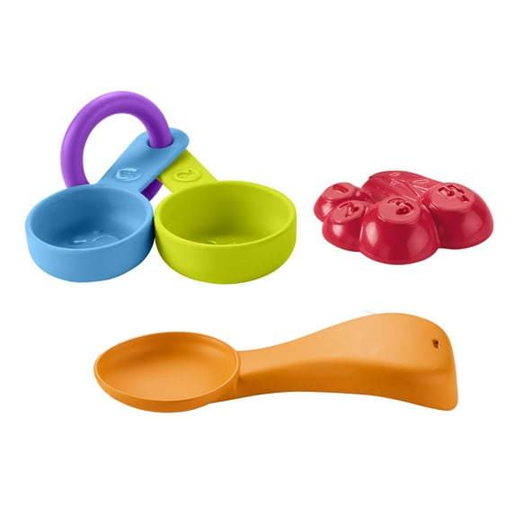 Replacement Parts for Fisher-Price Laugh 'n Learn Magic Color Mixing Bowl - GJW20 ~ Replacement Measuring Cups and Spoons and Mixing Spoon