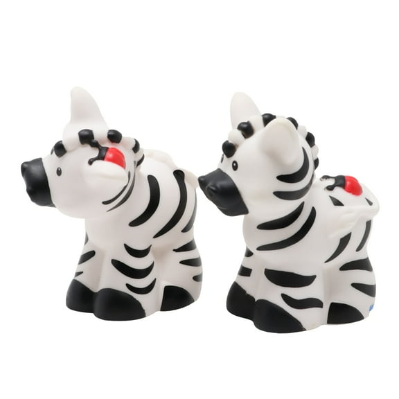 Replacement Parts for Fisher-Price Little People Noah's Ark Playset - BMM06 - DKV74 - Replacement Pair of Male and Female Zebras and Ladybugs