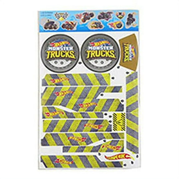 Replacement Parts for Hot Wheels Monster Truck Downhill Race 'n Go Playset - GFR15 ~ Replacement Stickers / Labels