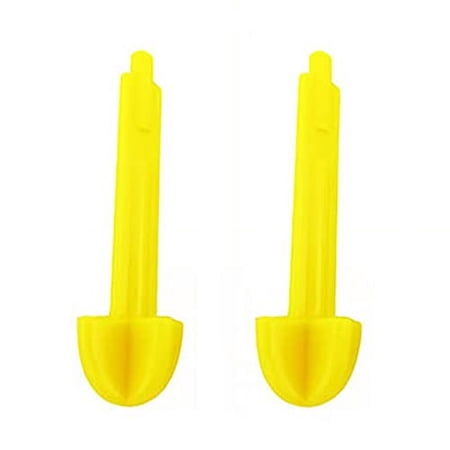 Replacement Parts for Imaginext Batgirl City Playset - FGC30 ~ Package of 2 Yellow Replacement Projectiles