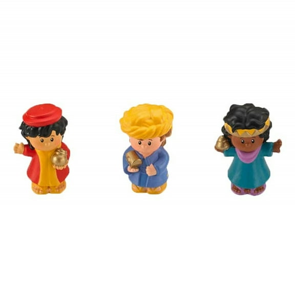 Replacement Parts for Little-People Christmas Nativity Playset - Replacement 3 Wisemen Figures ~ Works with FPT07, DPX53, J2404 and Many Other Sets