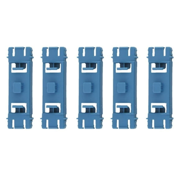 Replacement Parts for Thomas & Friends Trackmaster Mad Dash Around Sodor Train Set - BDP15 ~ Bag of 5 Blue Riser Connectors D3