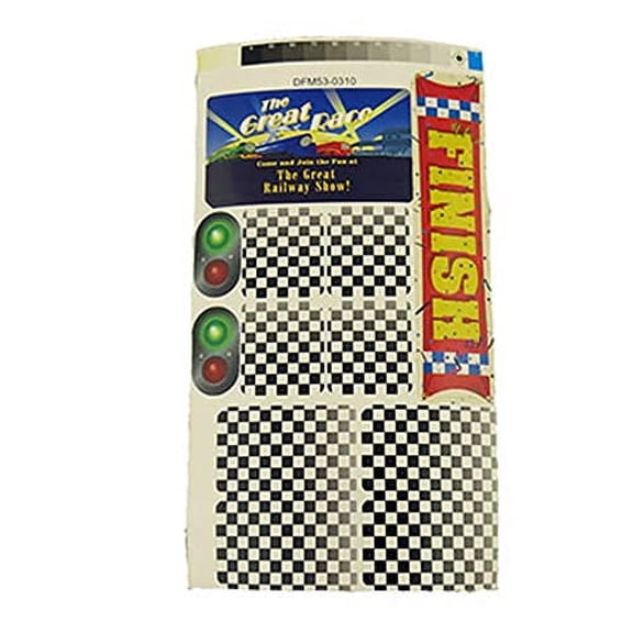 Replacement Parts for Thomas & Friends Trackmaster Thomas Percy's Railway Race Playset - DFM53 - Replacement Stickers - Labels Sheet