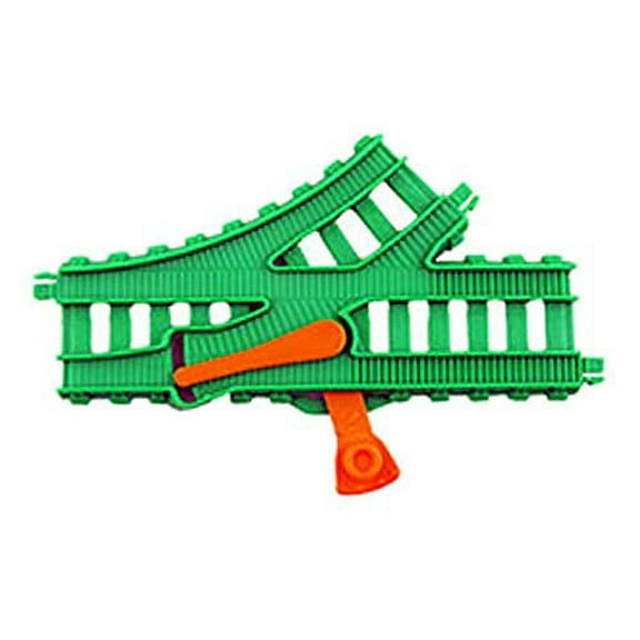 Replacement Parts for Thomas The Train - FJK50 ~ Thomas & Friends Trackmaster Turbo Jungle Train Set ~ Replacement Green Switch Track ~ TLS