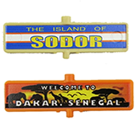 Replacement Parts for Thomas The Train - Thomas and Friends Track Master Motorized Railway?~ FJK49 ~Boat and Sea Set ~ Replacement Warf Signs