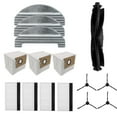 iHome AutoVac Nova Vacuum Replacement Parts 3 Mop Pads, 3 Dust Bags, 1