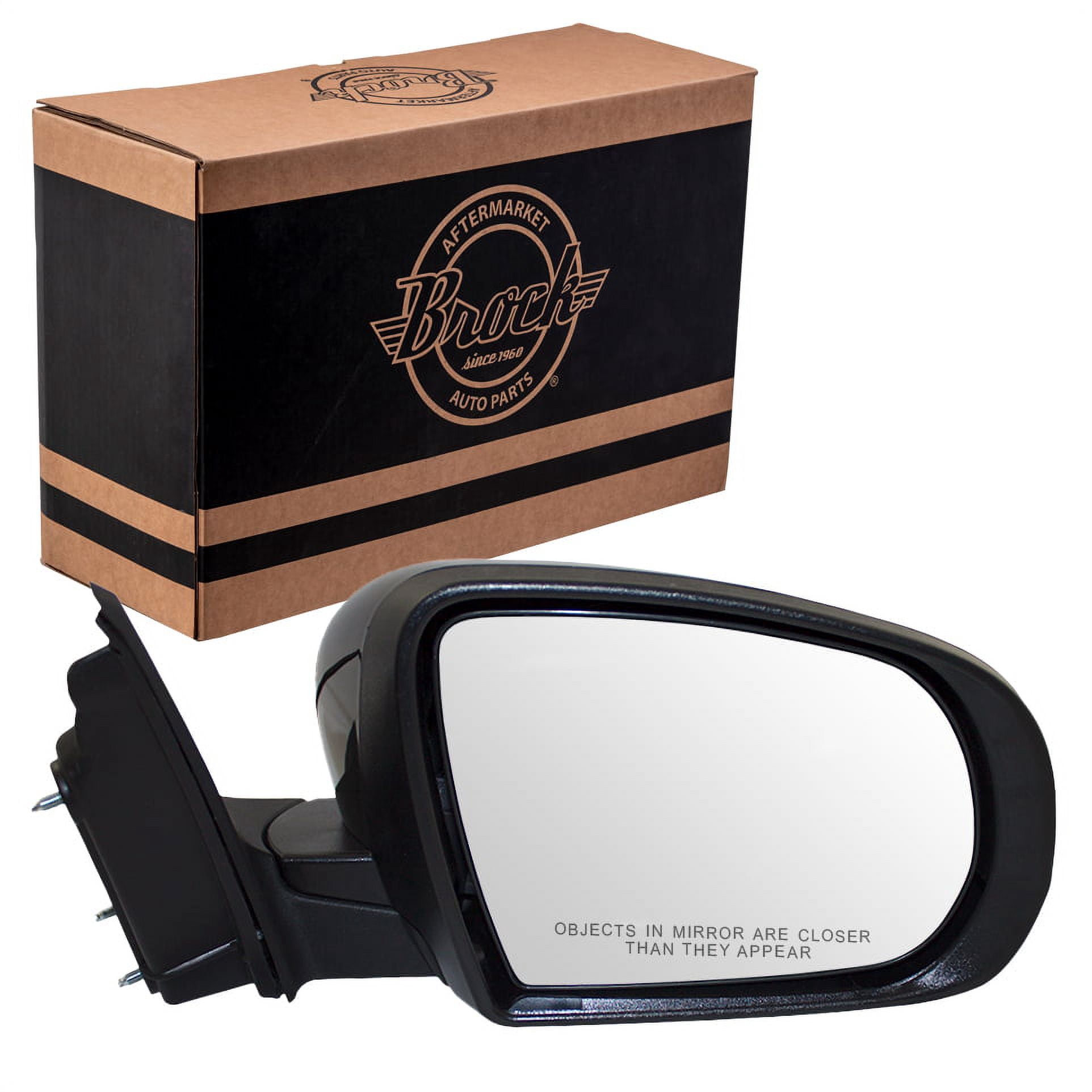 Passenger Side Power Mirror Replacement For 2014-2018 Jeep Cherokee - Ready To Paint, CH1321367 Fit
