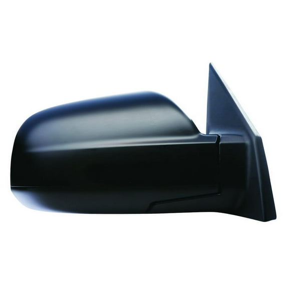 Replacement Passenger Side Black Manual Mirror For 05-09 Hyundai Tucson