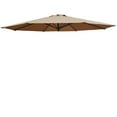 thumbnail image 1 of Replacement Patio Umbrella Canopy Cover for 9ft 8 Ribs Umbrella Tan (CANOPY ONLY), 1 of 3