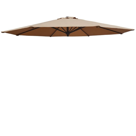 Replacement Patio Umbrella Canopy Cover for 9ft 8 Ribs Umbrella Tan (CANOPY ONLY)