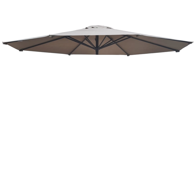 9ft patio umbrella replacement cover Canopy 6 Rib maintenance surface ensures effortless cleaning 6.5' Umbrella Replacement Canopy