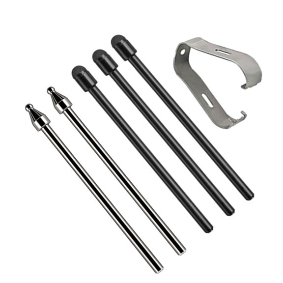 Replacement Pen Tips Metal/Felt/Soft Nibs Durability For 2 Seamlessly Writing In Meetings Classes