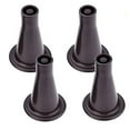 Replacement Plastic Bed Frame Feet, 35/8" Tall Sturdy Bed Frame Glide Leg To Replace Wheels