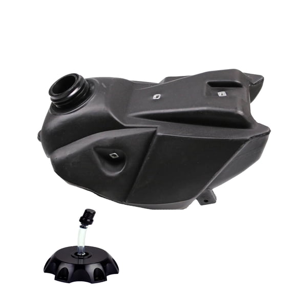 Replacement Plastic Fuel Gas Tank with Cap Cover for KLX110 KX65 DRZ110 RM65 Dirt Pit Bike Off-Road Motorcycle