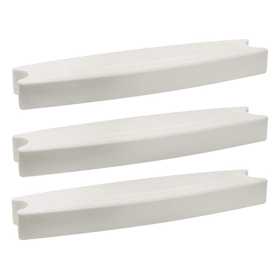 Replacement Plastic Pool Ladder Steps for Stainless Steel Pool Ladders | Pack of 3 | Fits 1.90" OD Ladders for Above Ground or Inground Swimming Pools | 250 Pound Capacity