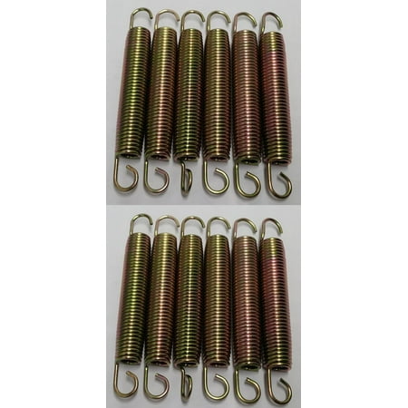 Replacement Plum Trampoline 7-inch Springs (12-Pieces)