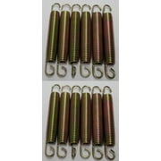 Replacement Plum Trampoline 7-inch Springs 12-Pieces