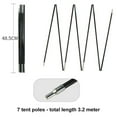 Replacement Poles Made of Tough Fiberglass for Tents and Awnings 11 2ft