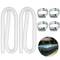 Replacement Pool Pump Hoses For Above Ground Pools, 59" Long Accessory Pool Pump Hose Compatible with In-tex Models 607/637