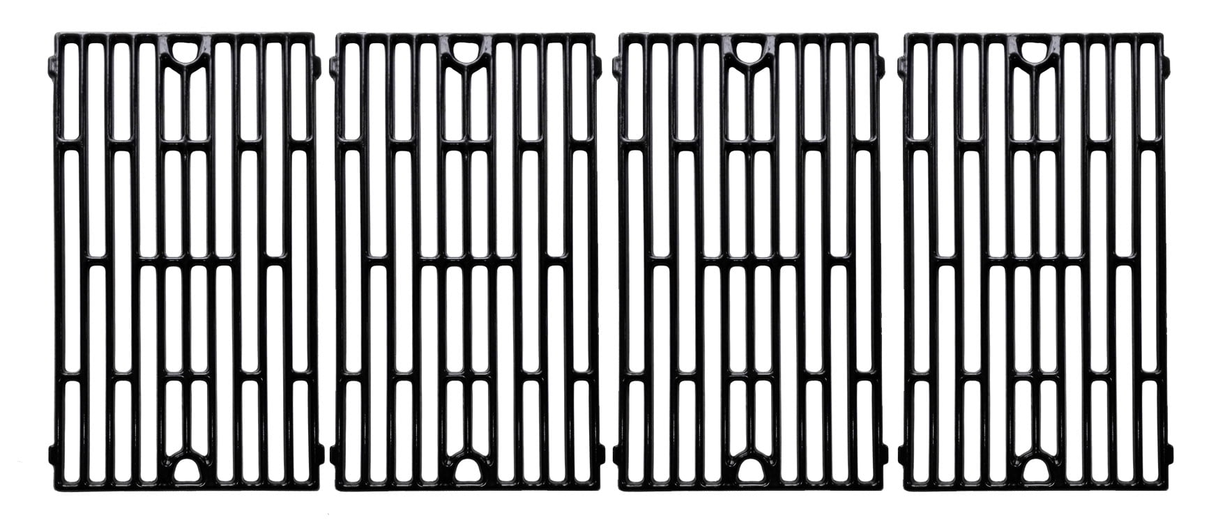 Gloss Finish Black Porcelain Coated Cast Iron Cooking Grates