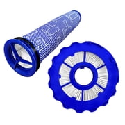 Replacement Post-Motor Filter and Pre-Motor Filter Compatible with Dyson Ball Multi Floor 2 Vacuum Light/Slim Ball Animal Vacuum DC40, DC42, UP19, UP16, Part# 923587-02 & 922676-01