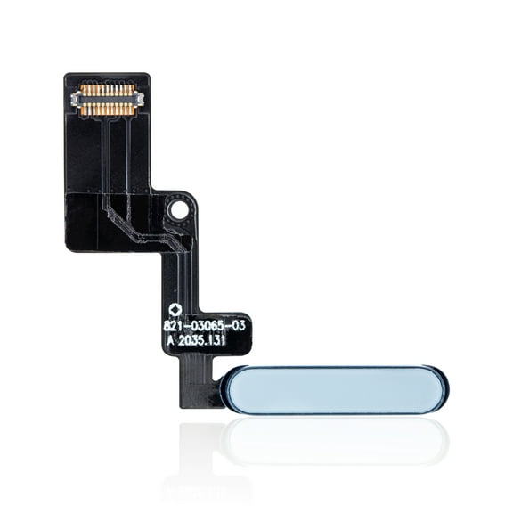 Replacement Power Button Flex Compatible For iPad Air 4 / 5 (Aftermarket Plus) (Sky Blue)