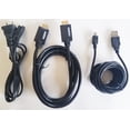 thumbnail image 1 of Replacement Power Cable Cord With HDMI Cable and Controller Charger Cable for Sony PlayStation 3 Bundle Pack, 1 of 1