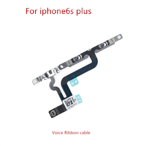 Replacement Power Mute Volume Button Switch Connector Flex Cable Ribbon Kit for iPhone 6S Plus TAPDRA Spare Part