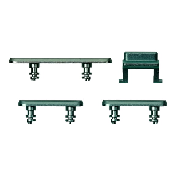 Replacement Power Volume And Mute Buttons Key Parts Compatible With Apple iPhone 11 (A2111) - Green