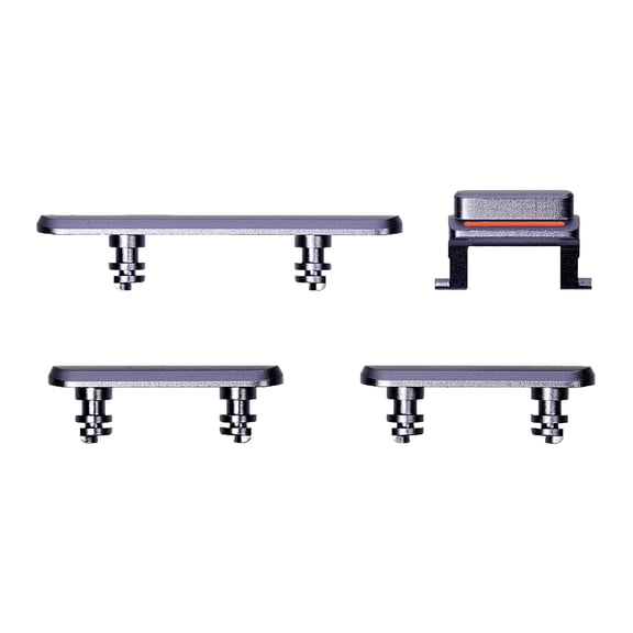 Replacement Power Volume And Mute Buttons Key Parts Compatible With Apple iPhone 11 (A2111) - Purple