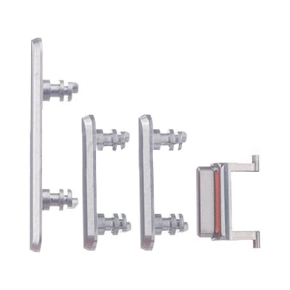 Replacement Power Volume And Mute Buttons Key Parts For Apple iPhone XS Max - Space Grey