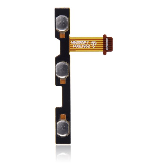 Replacement Power / Volume Button Flex Compatible For Motorola Moto G8 Power Lite (XT2055 / 2020)