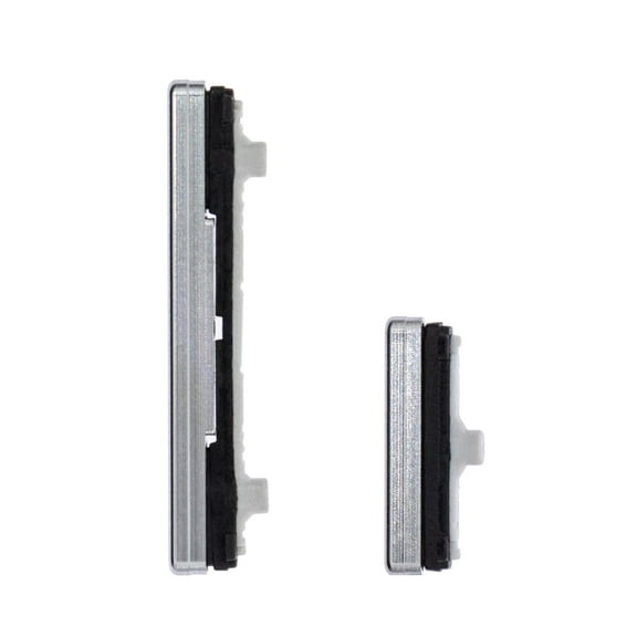 Replacement Power / Volume Button Switch For Samsung Galaxy Note 10+ Plus (SM-N975W) - Aura Glow / Silver